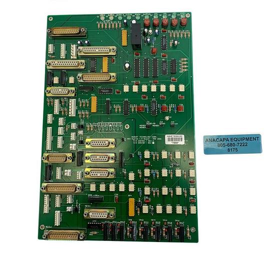 Used August Technology Corp. 200482 REV H NSX System I/O Board (8175)W