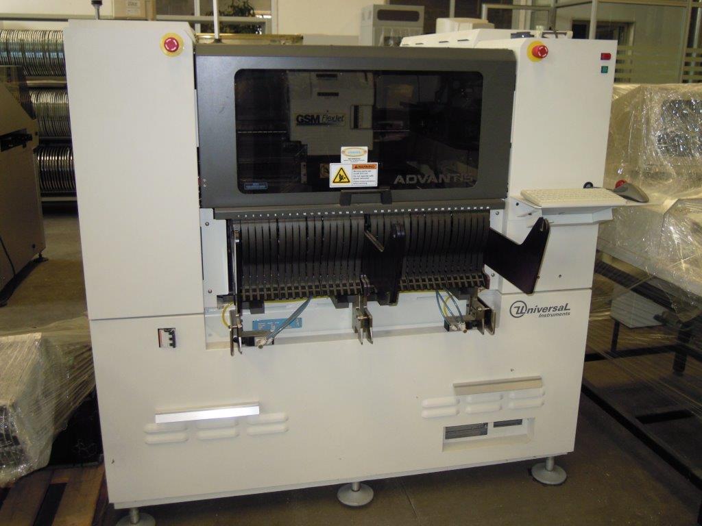 Used Universal Advantis AC72 chip placer