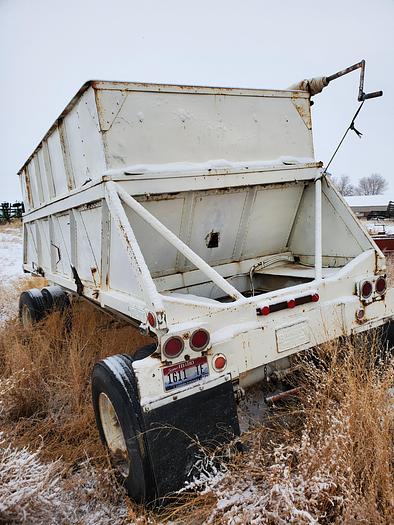 Used 20' Utility Hopper Trailer
