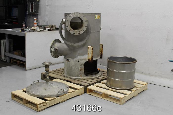 Used Voith Size 11 Pressure Screen, Stainless Steel Housing #43166