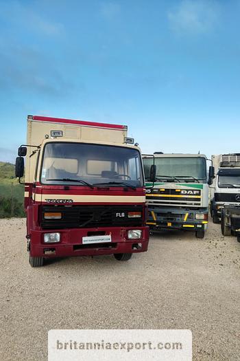 Used 1990 VOLVO FL617 17.5 ton box lorry