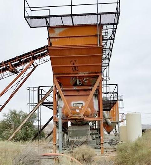 Used Ross Bandit 12 Portable Concrete Batch Plant