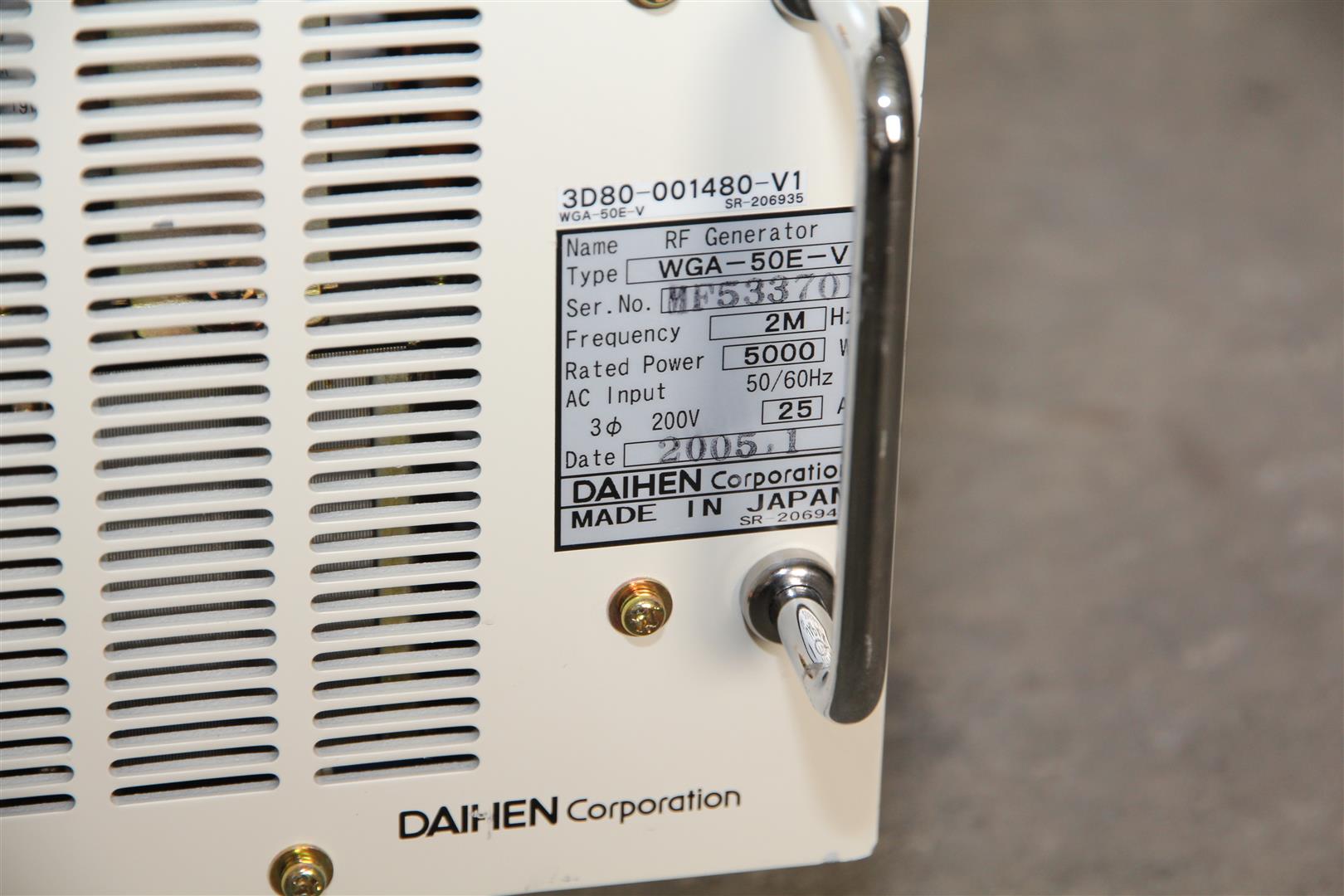 Used Daihen wga-50e-v RF generator
