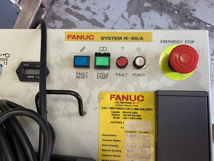 Used FANUC M430iA/4FH 5 AXIS CNC ROBOT WITH R30iA CONTROLLER