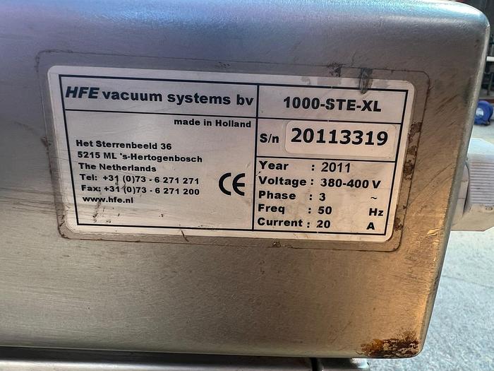 Used TURBOVAC DOUBLE CHAMBER VACUUM PACKER