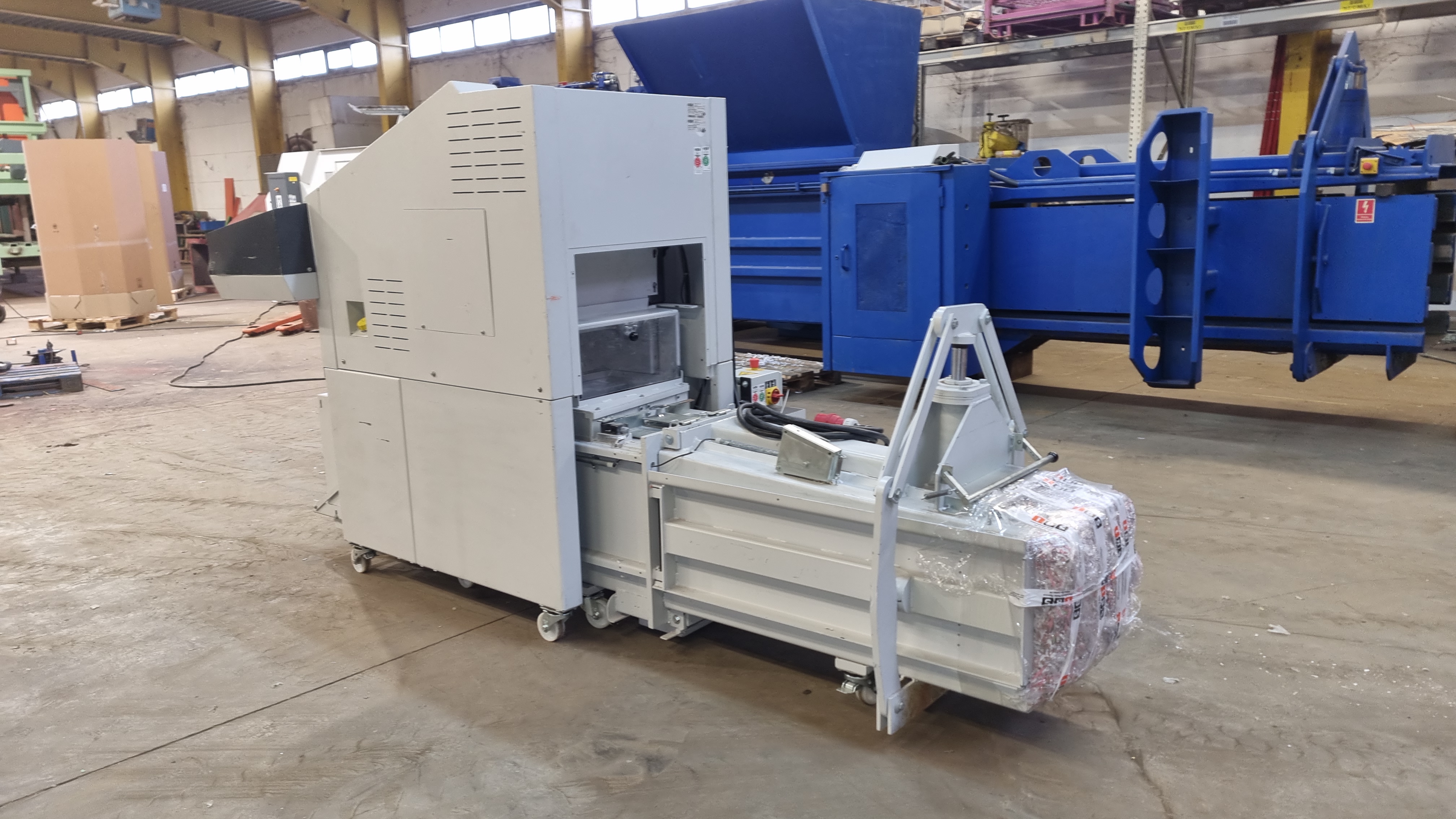 Used Schredder-Pressen-Kombination HSM Powerline SP 5088