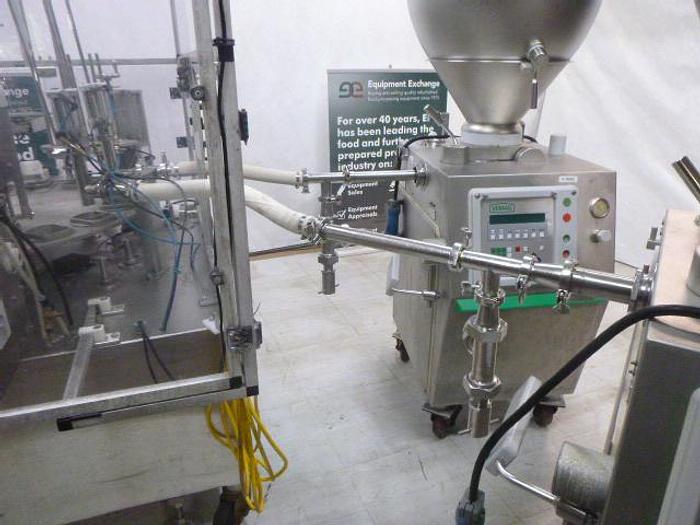 Used Complete Filling Line; World Cup Filler, (2) Vemag Robbies and Lidder