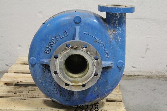 Used Discflo 402/14 Trash Pump, 2x4x14 #29228