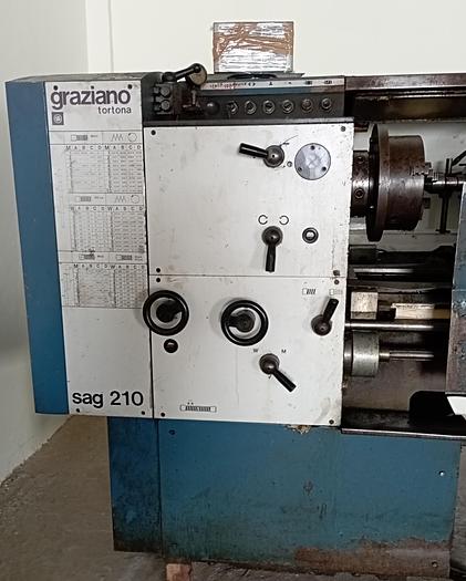 Used Graziano Sag 210 Lathe Machine