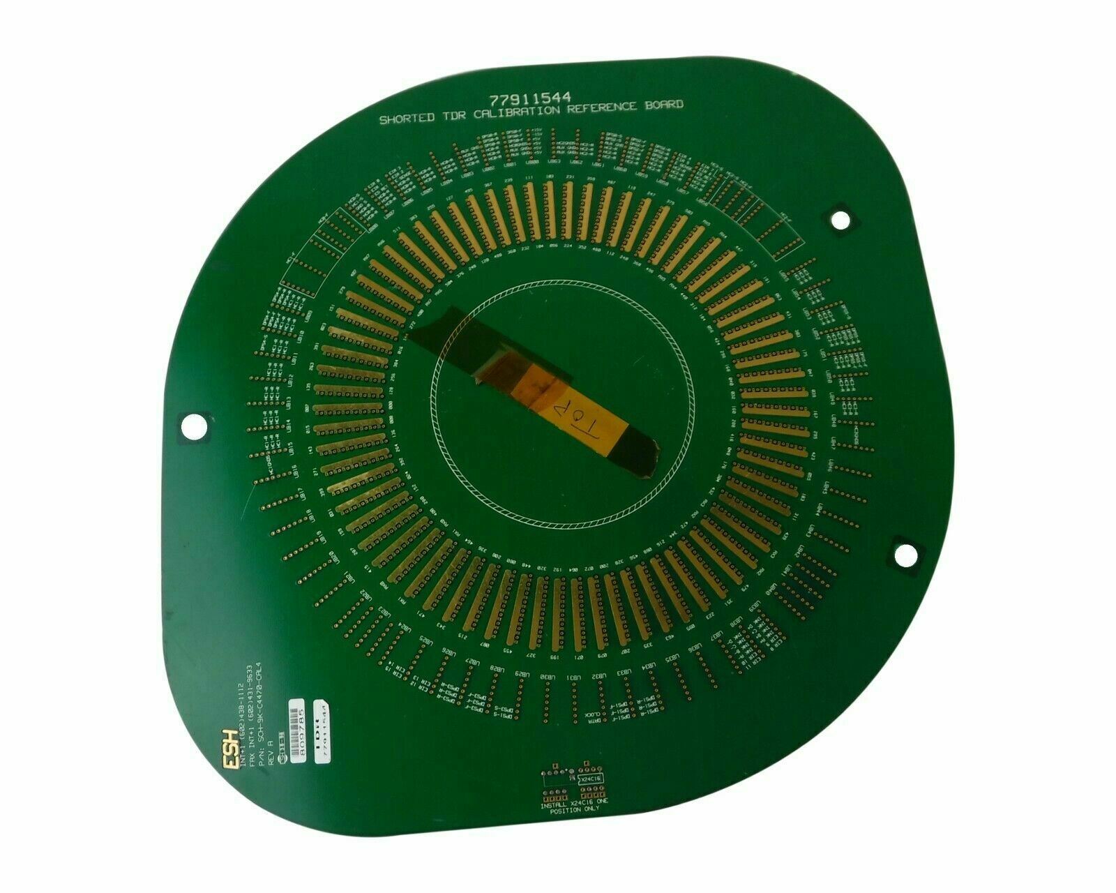 Used 1994 SCHLUMBERGER CREDENCE LTX TEST HEAD PCB 494000850 77911544 IS90EF2CO5421