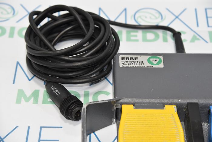 ERBE FOOTSWITCH NO. 20189-027 SPLASH AND EXPLOSION-PROOF FOOTSWITCH