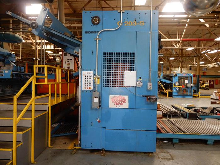 Used 50" X 80" BOBST PREFEEDER MODEL C203S MFG. 2000