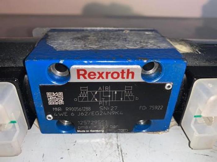 Rexroth 4WE6J62/EG24N9K4 Hydraulic Valve