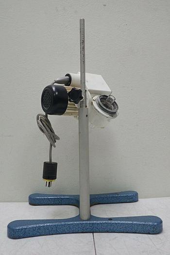 Used Buchi Rotavapor R Type KRvr 65/45 Rotary Evaporator Head with Glass and Stand