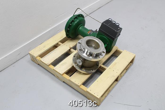 Used Fisher V150 6" Vee-Ball Valve #40513