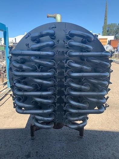 Used 1977 Chester Jensen Tube In Shell Heat Exchanger Model SV-1 1/2 -56