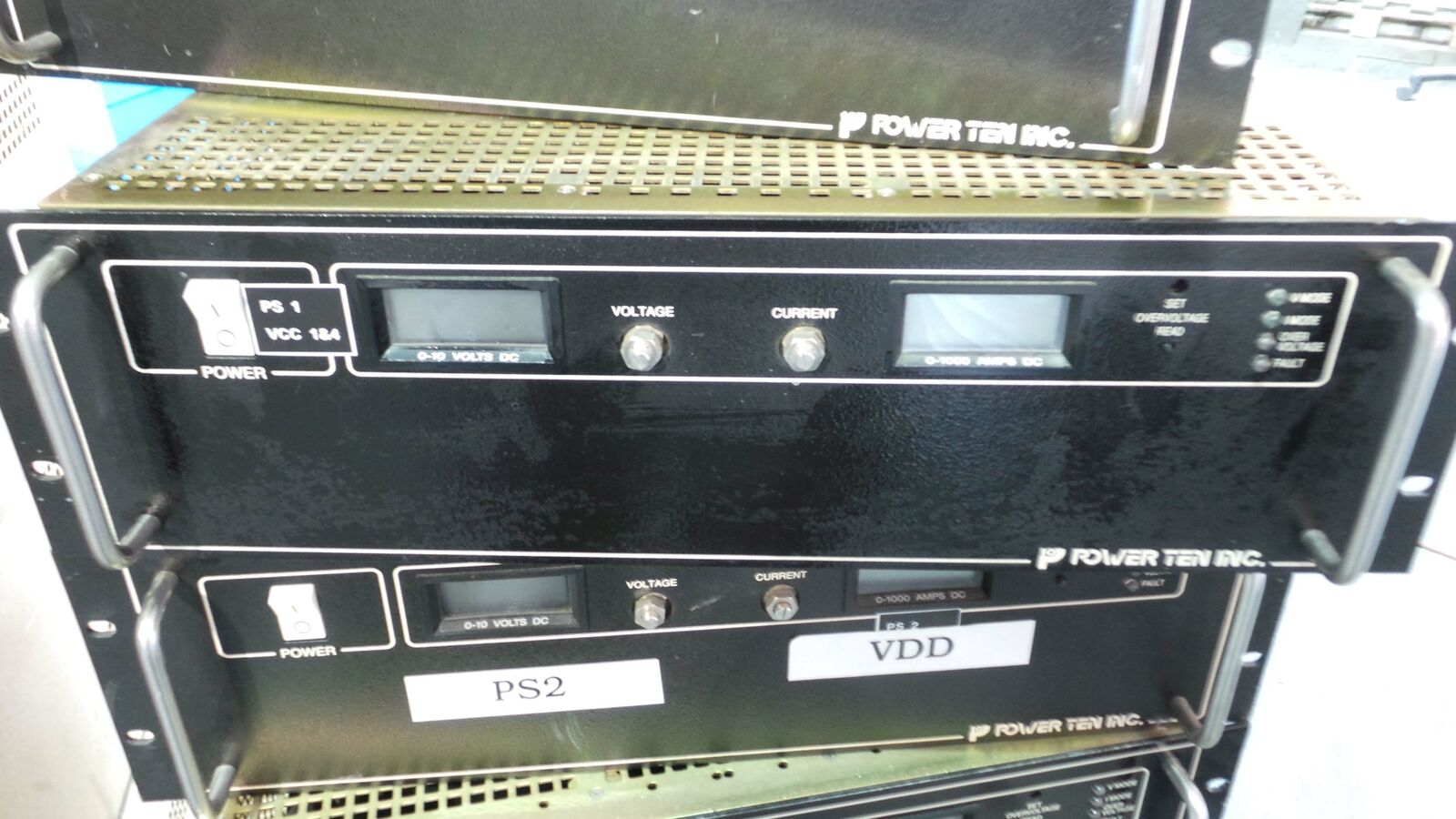 Used Power Ten Inc P63C-101000-D Power Supply, P63C-101000D / AC 190~253 V / 3W+PE / 47~30 Amps / 47~63Hz / Power Ten Inc