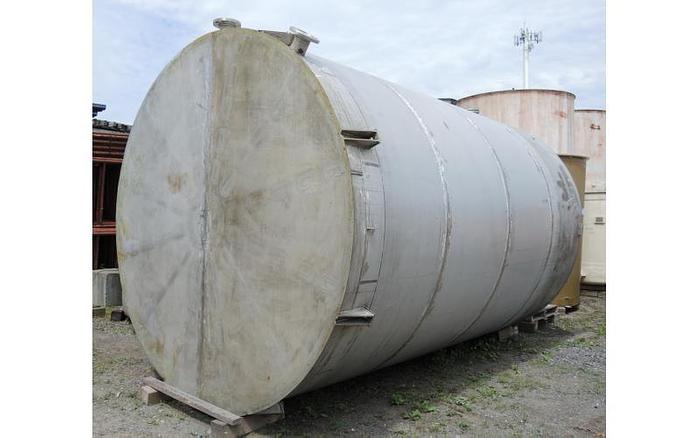 D'occasion USED 8900 GALLON TANK, API 650, 316L STAINLESS STEEL