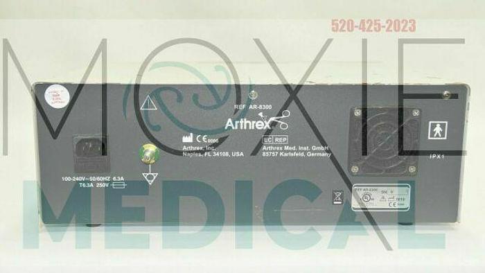 Used Arthrex AR8325F Power Shaver System II Shaver Handpiece W/CONSOLE AR-8300