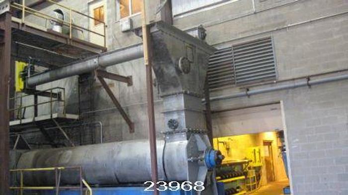 Used Andritz Dupps 3620C Dewatering Screw Press And 3.O Meter Gravity Table #23968