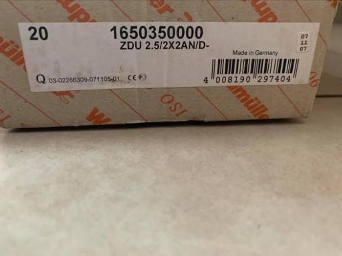 Used Weidmüller ZDU 2.5/2X2AN/D-