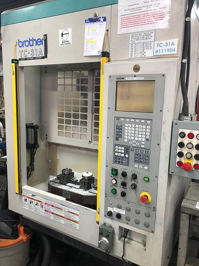 Used Brother Tc-31A Cnc Drilling & Tapping Center