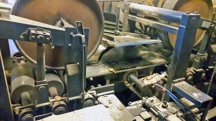 Used 1974 ARI Sweden Complete sawline ARI with 2 sas KL10 and KL12 and edger