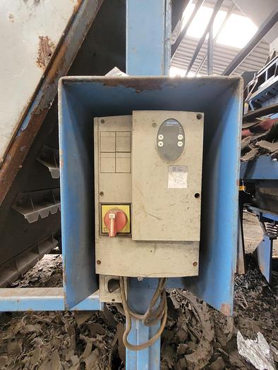 Used Eldon MPR 160T Tyre Recycling Line