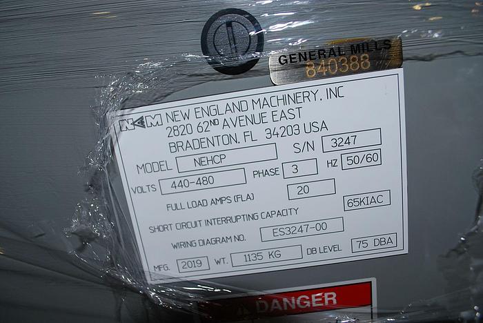 NEM NEHCP-60-HE100-GAYL 60" hi speed bottle unscrambler