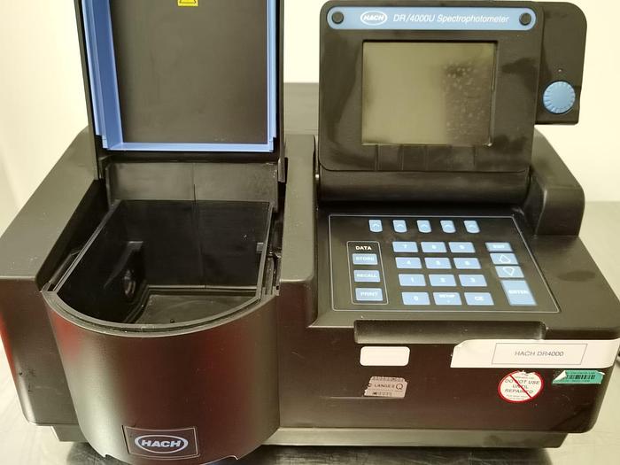 Used Hach DR4000 Spectrophotometer for Sale at Tara Semiconductor T...