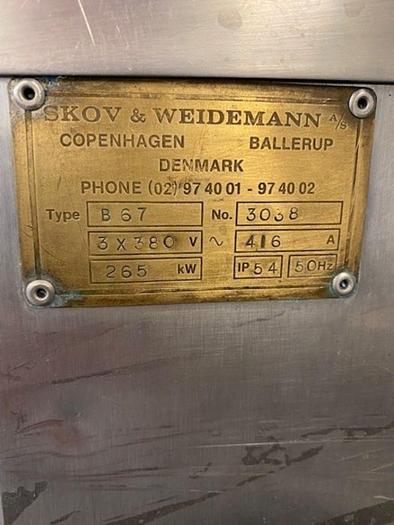 Used Skov & Weidemann B 67 Fryer