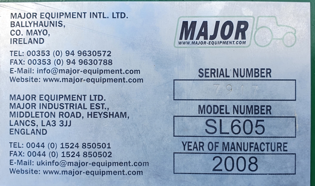 Used Major SL605 Topper