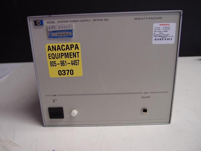 Used HP 6038L DC Power Supply Option 001 (370)