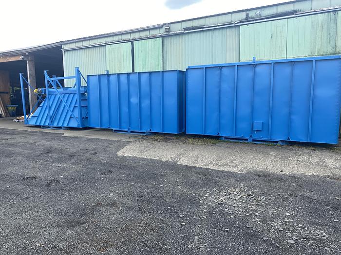Used Donaldson Day 256- HRW- 8, pulse jet baghouse dust collector, 2,547 filter cloth area, 25,000 to 41,000 CFM airflow range