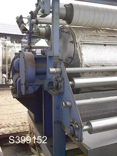 Used Filter, Rotary, Vac, 3' X 2', 316 S/st, Ametek, String, #S399152