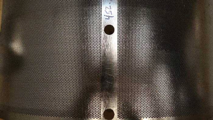 Unused Thune SP45 Screw Press Screen Segment #44524