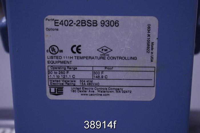 Used United Electric E402-2BSB 9306 Temperature Controlling Equipment #38914