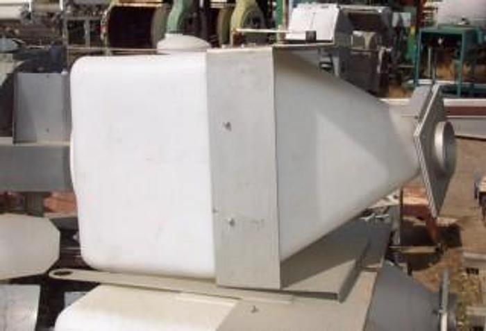 Used Hopper, 5 CF, 20" X 20", Plastic, #S731919