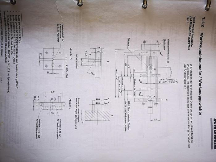 Used 2001 ARBURG 270 S 150-60 U - ALLROUNDER