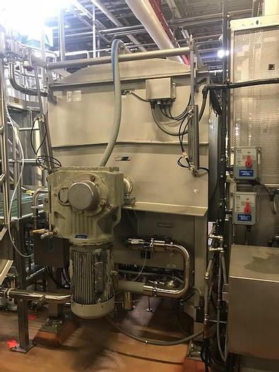 Used 125 CU. FT. BLENTECH RIBBON BLENDER – T-316L S/S – 25 HP (#9635)
