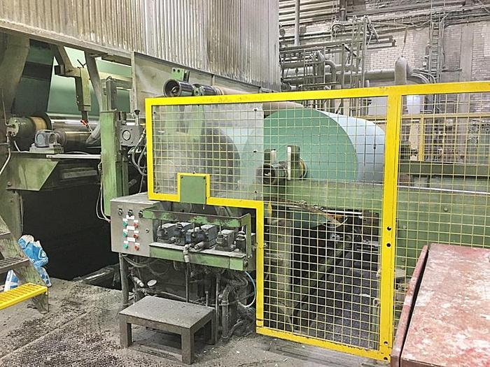 Used 90" (2.30M) REINHARD WET CREPE TISSUE MACHINE  W/YANKEE