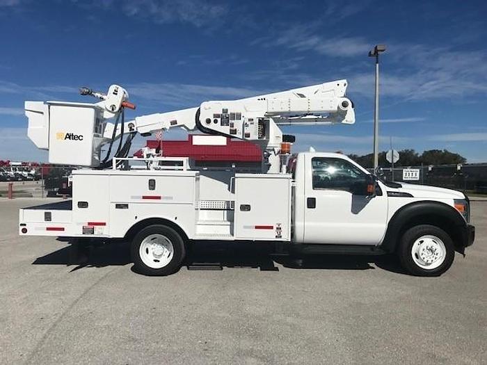 Used 2013 Ford F550 4x4 Altec AT40-MH 45ft Bucket Truck - C23703