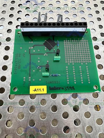 Used Huber  552.17416-1 PCB Card