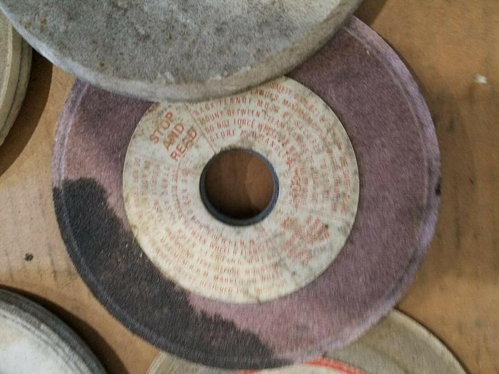 Used Norton Surface Grinding Wheels One Lot Over 60 Wheels One Price