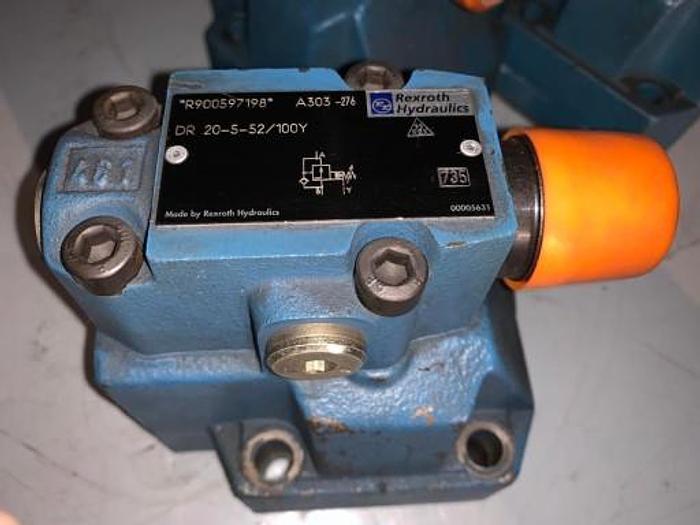 REXROTH DR 20-5-52/100Y HYDRAULIC PRESSURE REDUCER