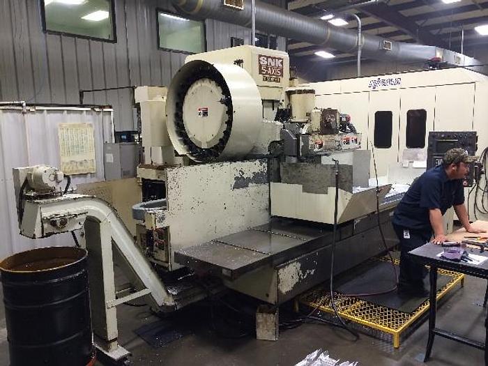 Used SNK PC60V 5-Axis CNC Vertical Machining Center (Profiler)