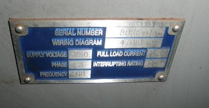 Used Labeler, GEI Burt, Roll Thru, Mdl 704S, Can, 8-1/2" Feed,Labeler, GEI Burt, Roll Thru, Mdl 704S, Can, 8-1/2" Feed, #C741919