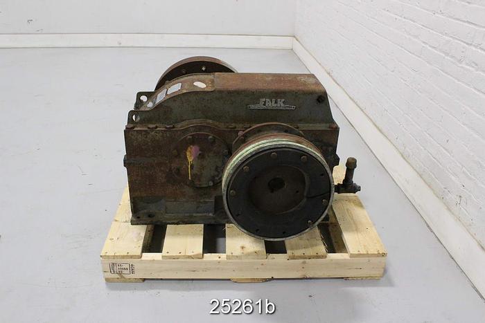 Used Falk 2070Y1-B Parallel Shaft Gear Reducer, 3.652/1, Input 1750 Rpm, Output 479.1 Rpm #25261