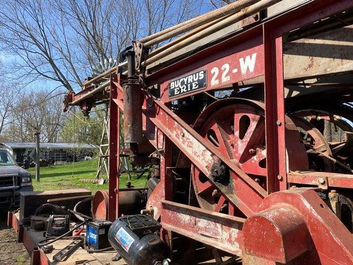 Used Bucyrus Erie 22W Cable Tool Rig