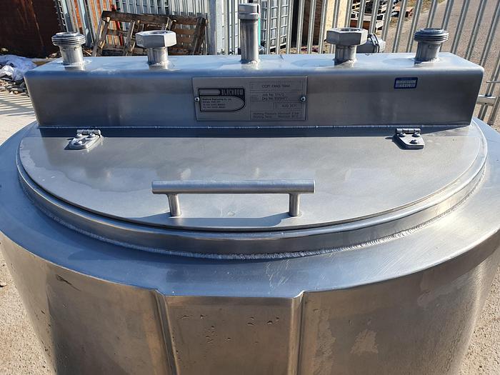 Used 2011 500 Litre Stainless Steel Jacketed Tank